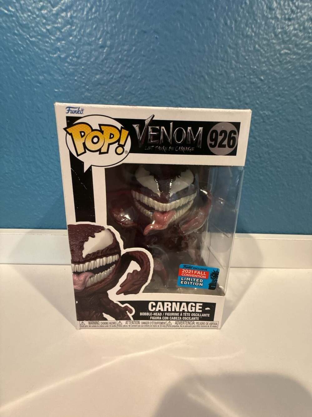 Funko POP! Marvel Venom: Let There Be Carnage - Carnage #926 (2021 Fall Conventi